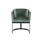 Richmond Stoel Emerson Jade Velvet Set van 2 OPRUIMING, Huis en Inrichting, Stoelen, Nieuw, Twee, Metaal, High class