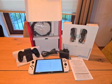 Nintendo Switch OLED + accessoires en game Instant Sports beschikbaar voor biedingen