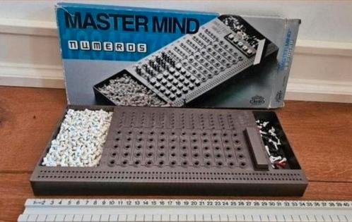 Mastermind nummers- ipv kleuren! -bak 35 cm- Ook verzenden, Hobby en Vrije tijd, Gezelschapsspellen | Bordspellen, Gebruikt, Een of twee spelers