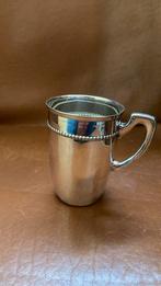 Geboortebeker, 1880. Superieur gemerkt. Verzilverd?, Antiek en Kunst, Antiek | Goud en Zilver, Ophalen of Verzenden