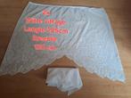 Vitrage wit, Ophalen of Verzenden, Zo goed als nieuw, 100 tot 150 cm
