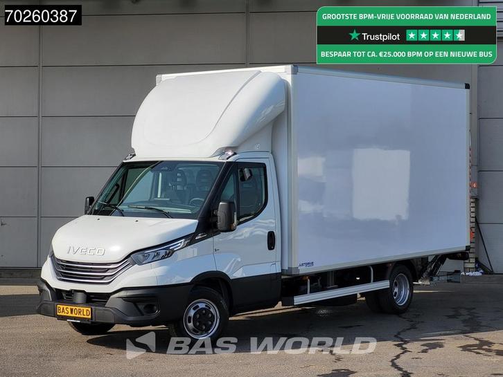 Iveco Daily 35C21 3.0L Automaat Laadklep Zijdeur Dubbellucht, Auto's, Bestelauto's, Bedrijf, Te koop, Airconditioning, Boordcomputer