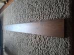 Gebruikte grenen vloer 235x16x1,8 Bruin gebeitst, Doe-het-zelf en Verbouw, Hout en Planken, Ophalen, Gebruikt, Minder dan 25 mm