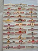 Sigarenbandjes, ongeveer 200 stuks, Ophalen of Verzenden, Zo goed als nieuw, Sigarenbandjes