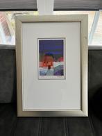 Zeefdruk Ton Schulten winterlandschap, Ophalen