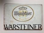 Warsteiner Reclame bord 30 bij 20 metaal, Huis en Inrichting, Woonaccessoires | Tekstborden en Spreuken, Ophalen of Verzenden