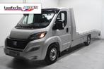 Fiat Ducato 2.2 Mjet 140 pk Autotransporter Tijhof BPM vrij, Auto's, Voorwielaandrijving, Stof, 4 cilinders, 2065 kg