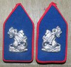 Setje Kraagstukken Huzaren van Prins Alexander, Verzamelen, Ophalen of Verzenden, Landmacht, Nederland, Embleem of Badge