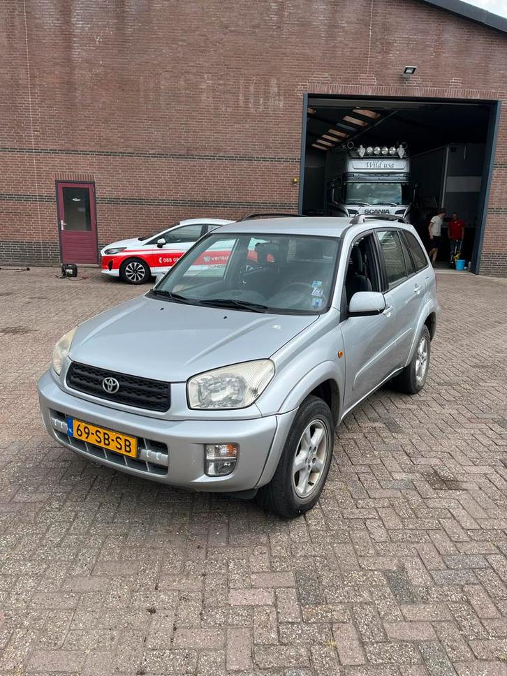Toyota Rav4 2.0 I 5D 4WD 2002 Grijs, Auto's, Toyota, Bedrijf, Rav4, Benzine, E, SUV of Terreinwagen, Handgeschakeld, Geïmporteerd