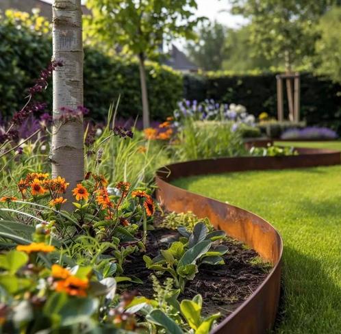 Cortenstaal plantenbakken op maat, Tuin en Terras, Bloembakken en Plantenbakken, Nieuw, Metaal, Tuin, 60 cm of meer, 100 cm of meer