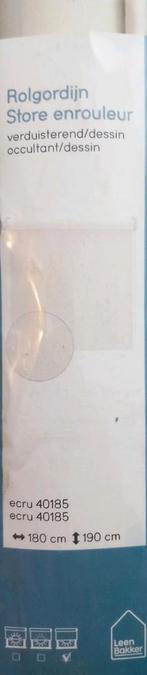 Verduisterend rolgordijn ecru - nieuw, Ophalen, 150 tot 200 cm, Nieuw, Crème
