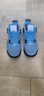 Jordan 4 University Blue Maat 44, Ophalen of Verzenden, Zo goed als nieuw, Blauw