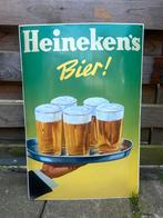 Emaille Reclamebord Heineken 60x40, Verzamelen, Merken en Reclamevoorwerpen, Ophalen of Verzenden, Zo goed als nieuw, Reclamebord