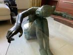 bronzen tafel zonder glas 40 kilo, Huis en Inrichting, Tafels | Salontafels, Ophalen, 50 tot 75 cm, 50 tot 100 cm, Zo goed als nieuw