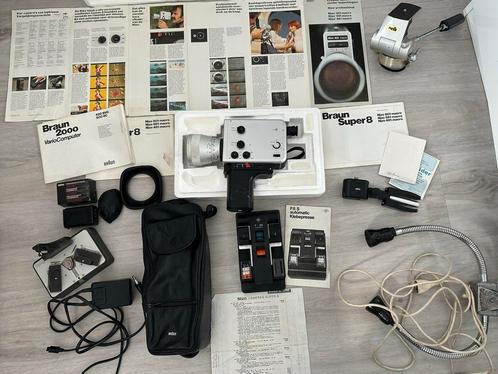 Braun Nizo 801 professional macro, Vintage Nizo, Super 8, Audio, Tv en Foto, Fotocamera's Analoog, Zo goed als nieuw, Compact
