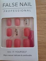Korte kunstnagels roze, Ophalen of Verzenden, Nieuw, Roze, Handen en Nagels