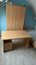 Tiener kamer Kast. Bureau. Bed., Huis en Inrichting, Kasten | Kledingkasten, Ophalen, Gebruikt, 200 cm of meer, 75 cm of meer