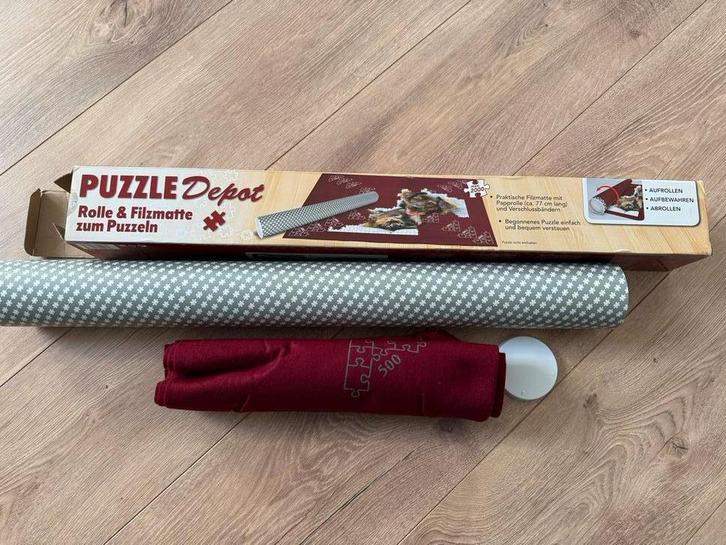 Puzzelmat, Hobby en Vrije tijd, Denksport en Puzzels, Zo goed als nieuw, Legpuzzel, Meer dan 1500 stukjes, Ophalen of Verzenden