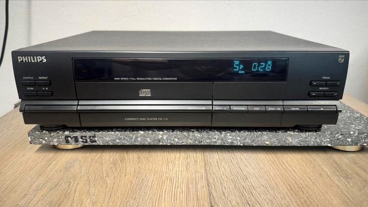 Philips CD-115 (midi 36cm) Compact Disc speler, Audio, Tv en Foto, Cd-spelers, Zo goed als nieuw, Philips, Ophalen of Verzenden