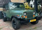 JEEP WRANGLER CABRİO YJ 2.5i 4X4 GROEN BJ1989 HARD/SOFTTOP, Auto's, 2500 cc, Stof, 4 cilinders, 700 kg