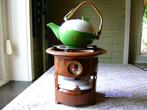 theepotten vintage brocante curiosa retro bloemen high tea, Verzenden, Gebruikt