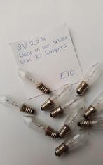 8V2,5W reservelampjes kerstverlichting E10 reserve lampjes, Ophalen of Verzenden