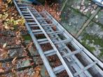 2 stuks aluminium trappen. 1x van, Ophalen of Verzenden, Gebruikt, Ladder, 4 meter of meer