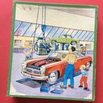 Jaren 60 puzzel ‘ auto in garage’., Ophalen of Verzenden