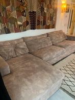 Lounge bankstel met pouf - rookvrij & huisdiervrij, Huis en Inrichting, Banken | Bankstellen, Hoekbank, Ophalen of Verzenden, Zo goed als nieuw