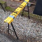 Schragen, aluminium, wisfultools,75 cm hoog, 90 breed., Ophalen of Verzenden, Gebruikt