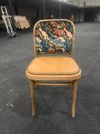 18x Houten stoelen met uniek rugleuning, Ophalen, Gebruikt, Bruin, Vijf, Zes of meer stoelen