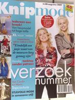 Knipmode augustus nr. 8 / 2009, Hobby en Vrije tijd, Kledingpatronen, Vrouw, Zo goed als nieuw, Knipmode, Verzenden