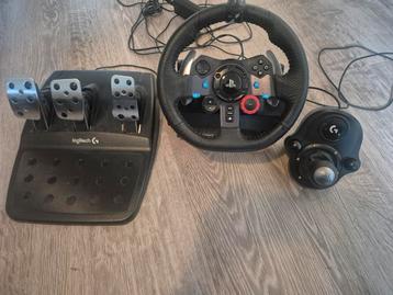 Logitech stuur ps pc  beschikbaar voor biedingen