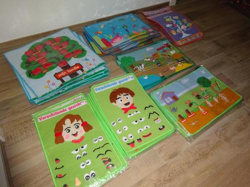 Nieuw Partijtje van: 26 stuks kinder Wandkleden om spelender, Kinderen en Baby's, Speelgoed | Educatief en Creatief, Nieuw, Knutselen