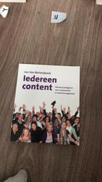 Lou van Beirendonck - Iedereen content, Ophalen of Verzenden, Zo goed als nieuw, Lou van Beirendonck