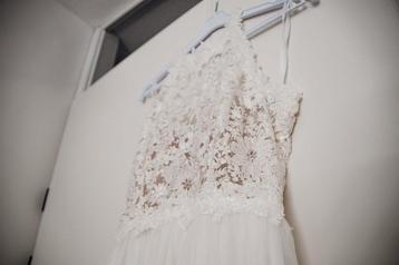 Bianco Evento Trouwjurk - Maat 40/L beschikbaar voor biedingen