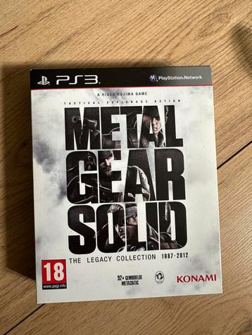 Metal Gear Solid Collectie PS3 beschikbaar voor biedingen