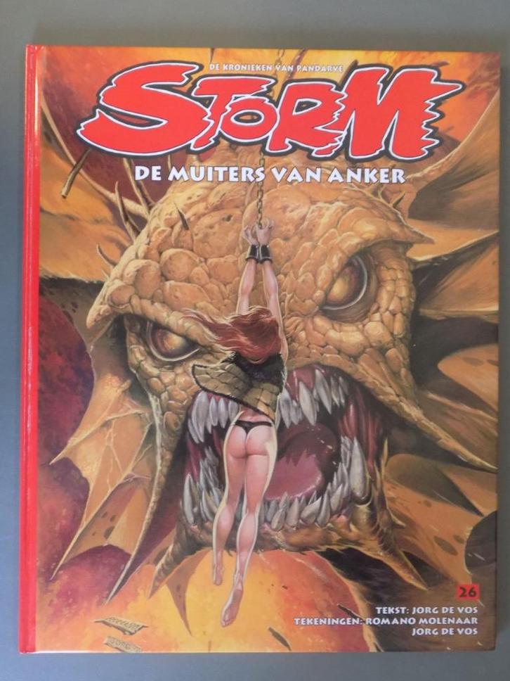 Storm - 26_HC_De muiters van Anker [Grote tekening, handteke, Boeken, Stripboeken, Nieuw, Eén stripboek, Ophalen of Verzenden