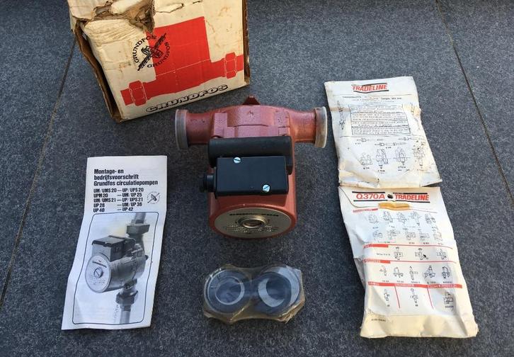 Grundfos circulatiepomp, type: UP26-65 (niet gebruikt), Doe-het-zelf en Verbouw, Verwarming en Radiatoren, Nieuw, Overige typen
