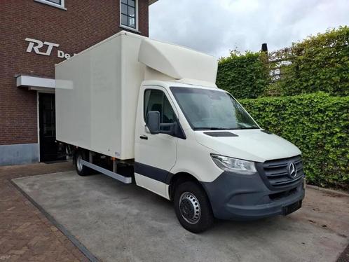 Mercedes-Benz Sprinter 514 - Koffer - Laadklep (bj 2019), Auto's, Bestelauto's, Te koop, ABS, Achteruitrijcamera, Airbags, Bluetooth