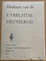 Fietskaart Utrechtse Heuvelrug 1971, Boeken, Atlassen en Landkaarten, Nederland, Ophalen of Verzenden, Zo goed als nieuw, 1800 tot 2000