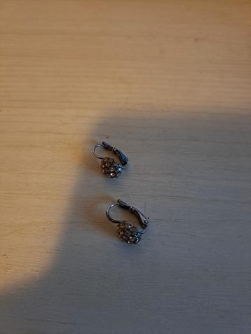 Oorbellen met strass steentjes beschikbaar voor biedingen