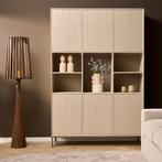 PRE ORDER Vakkenkast madison starfurn sand 135 cm, Ophalen of Verzenden, Zo goed als nieuw, 25 tot 50 cm, Minder dan 150 cm
