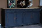 Dressoir winterwarm vintage black, Ophalen, Zo goed als nieuw, 25 tot 50 cm, 150 tot 200 cm