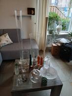 Vazen alles in 1 koop, Huis en Inrichting, Woonaccessoires | Vazen, Ophalen, Overige kleuren, Glas, Minder dan 50 cm