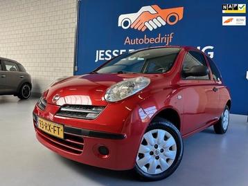 Nissan Micra 1.2 Pure,bj.2005,kleur:rood,NAP met 141558 km.e beschikbaar voor biedingen