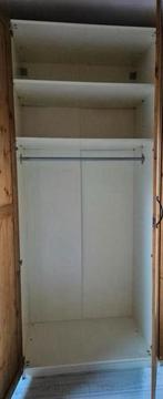IKEA pax kast 1 m , met 2 planken en 1 roede, Ophalen, Gebruikt, 200 cm of meer, 50 tot 100 cm