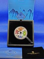 (8965) TUVALU QUADRANT YEAR OF THE SNAKE 2025 COLOR 4 OUNCE, Ophalen of Verzenden, Setje, Zilver