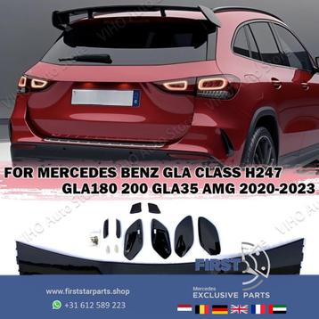 H247 GLA DAK WING W247 GLA45 AMG DAKSPOILER VLEUGEL AERO PAK