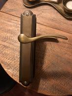 Deurbeslag, klink, koper, oud, vintage., Ophalen of Verzenden, Gebruikt, Koper of Messing, Klink of Kruk